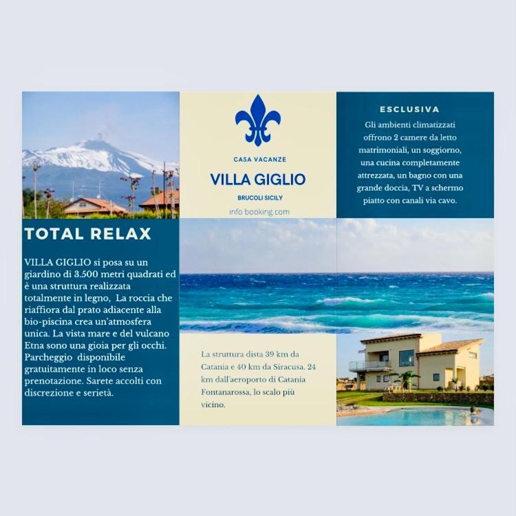 Villa Giglio Brucoli Dış mekan fotoğraf